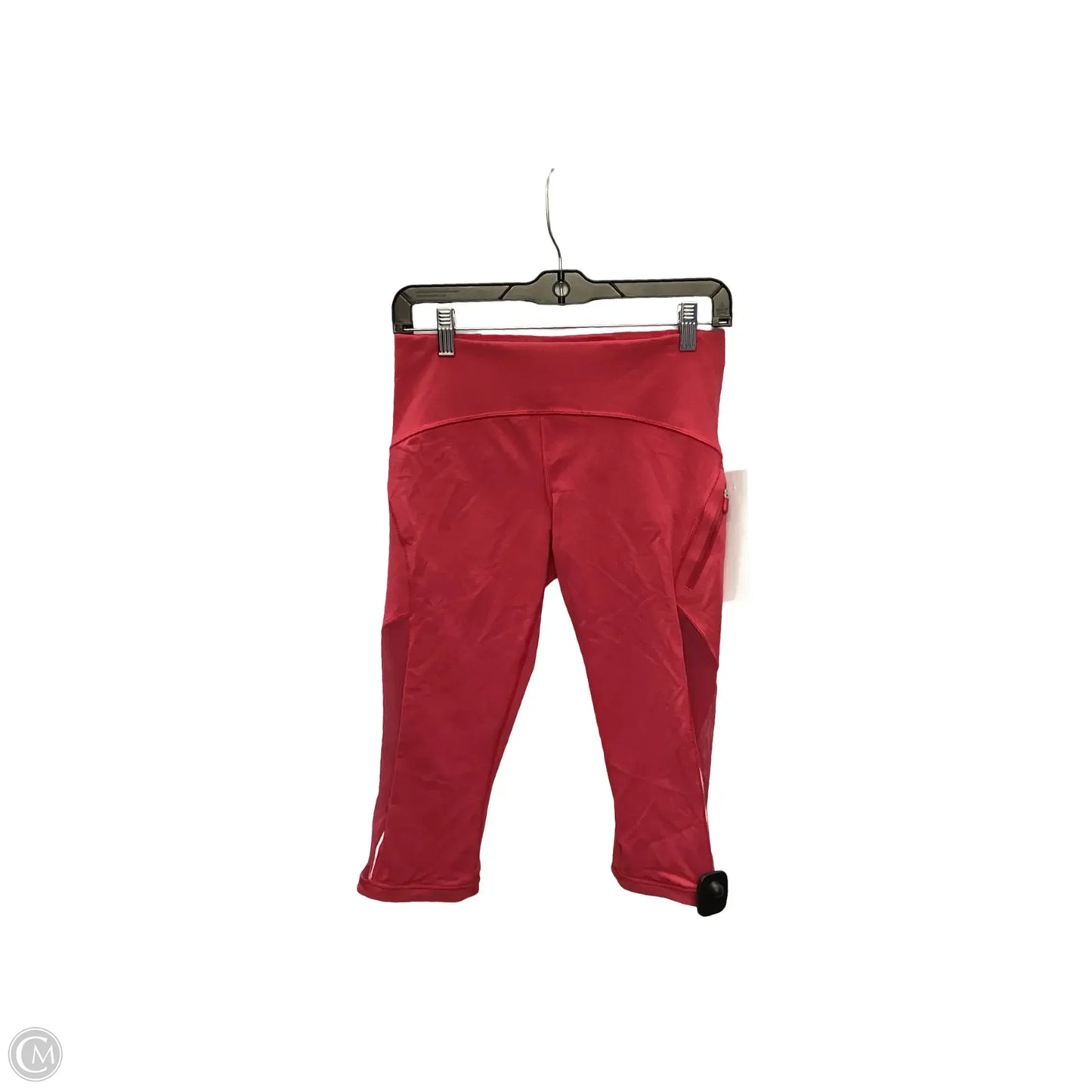 Athletic Capris By Lululemon In Pink, Size: 6