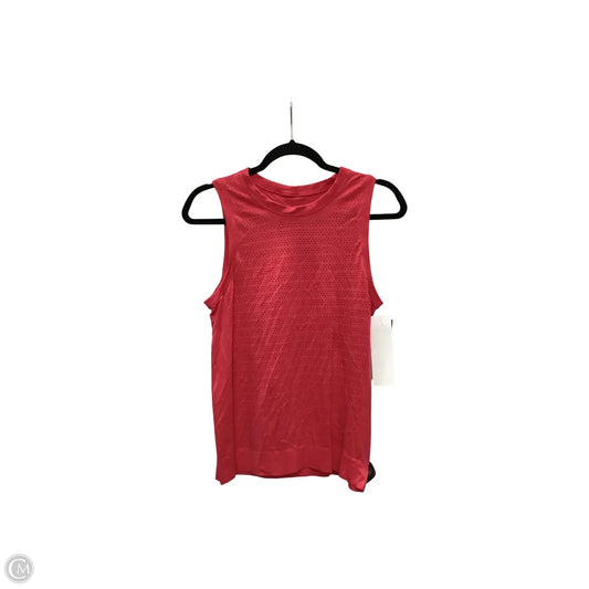 Athletic Tank Top By Lululemon In Red, Size: 6