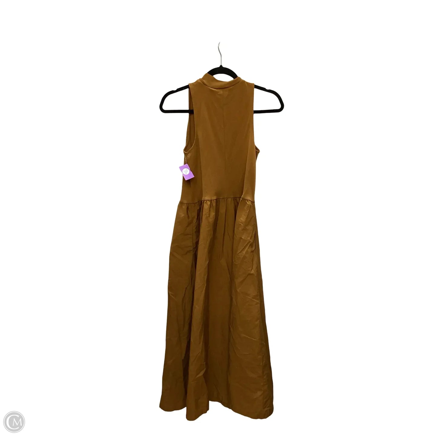 Dress Casual Midi By A New Day In Brown, Size: S