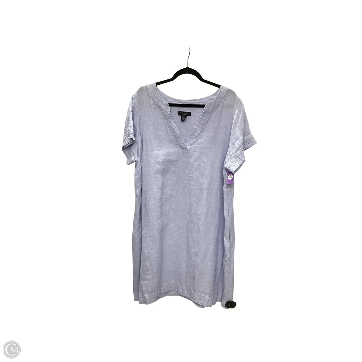 Dress Casual Short By Tahari In Blue, Size: 2x