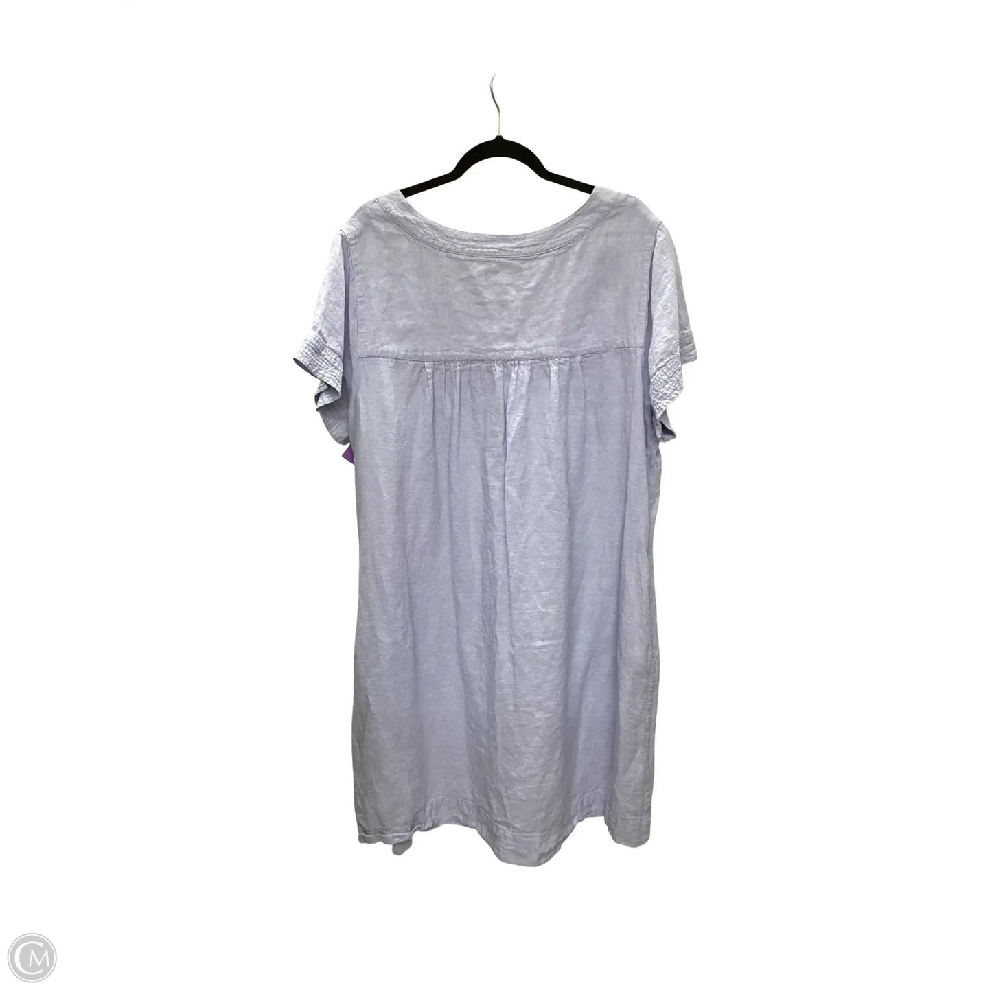 Dress Casual Short By Tahari In Blue, Size: 2x