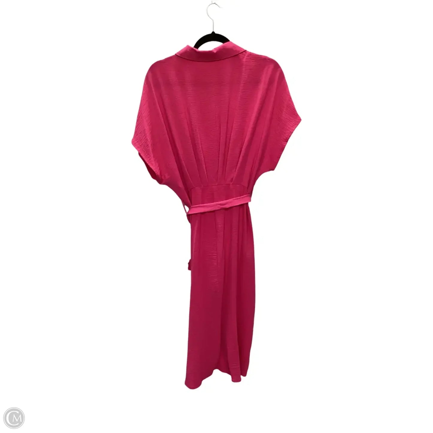 Dress Casual Midi By She + Sky In Pink, Size: L