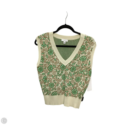 Blouse Sleeveless By Current Air In Floral Print, Size: S