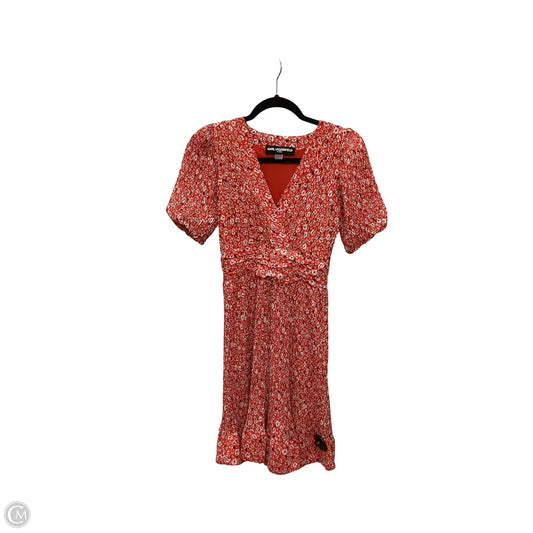 Dress Designer By Karl Lagerfeld In Red, Size: 4