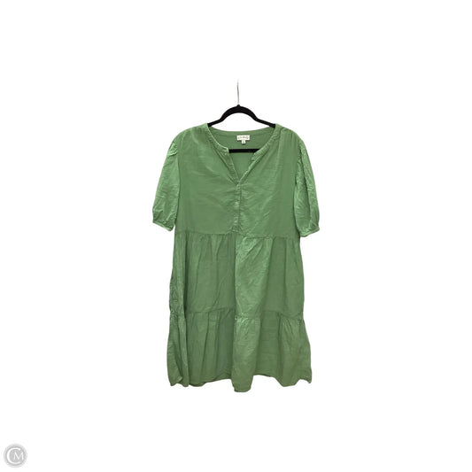 Dress Casual Short By Wonderly In Green, Size: L