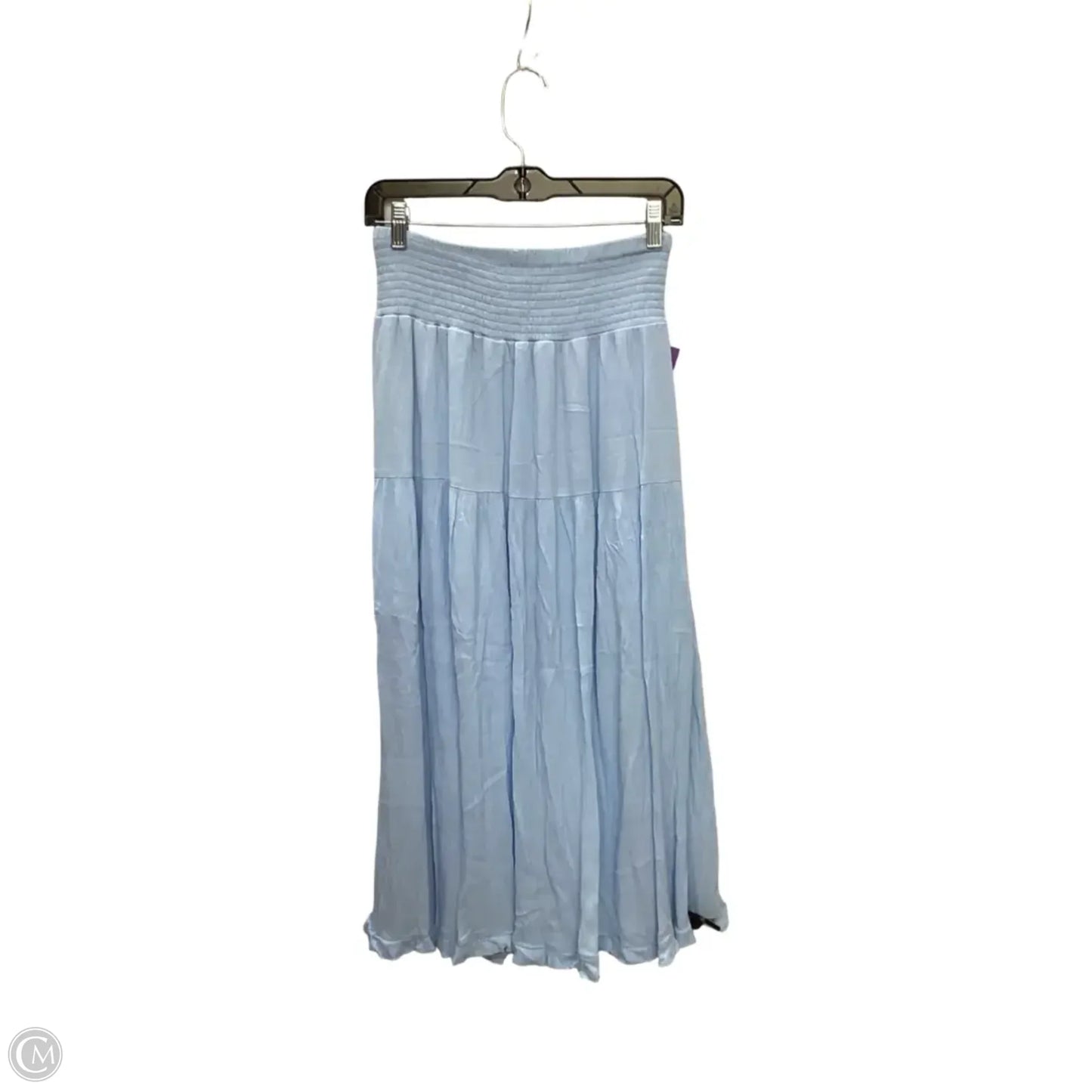 Skirt Midi By Japna In Blue, Size: L