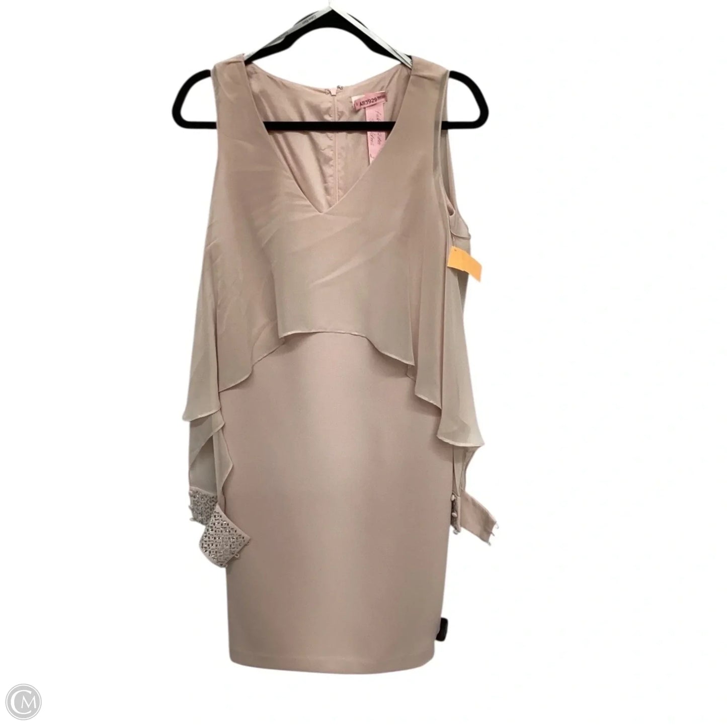 Dress Party Short By Calvin Klein In Pink, Size: 4