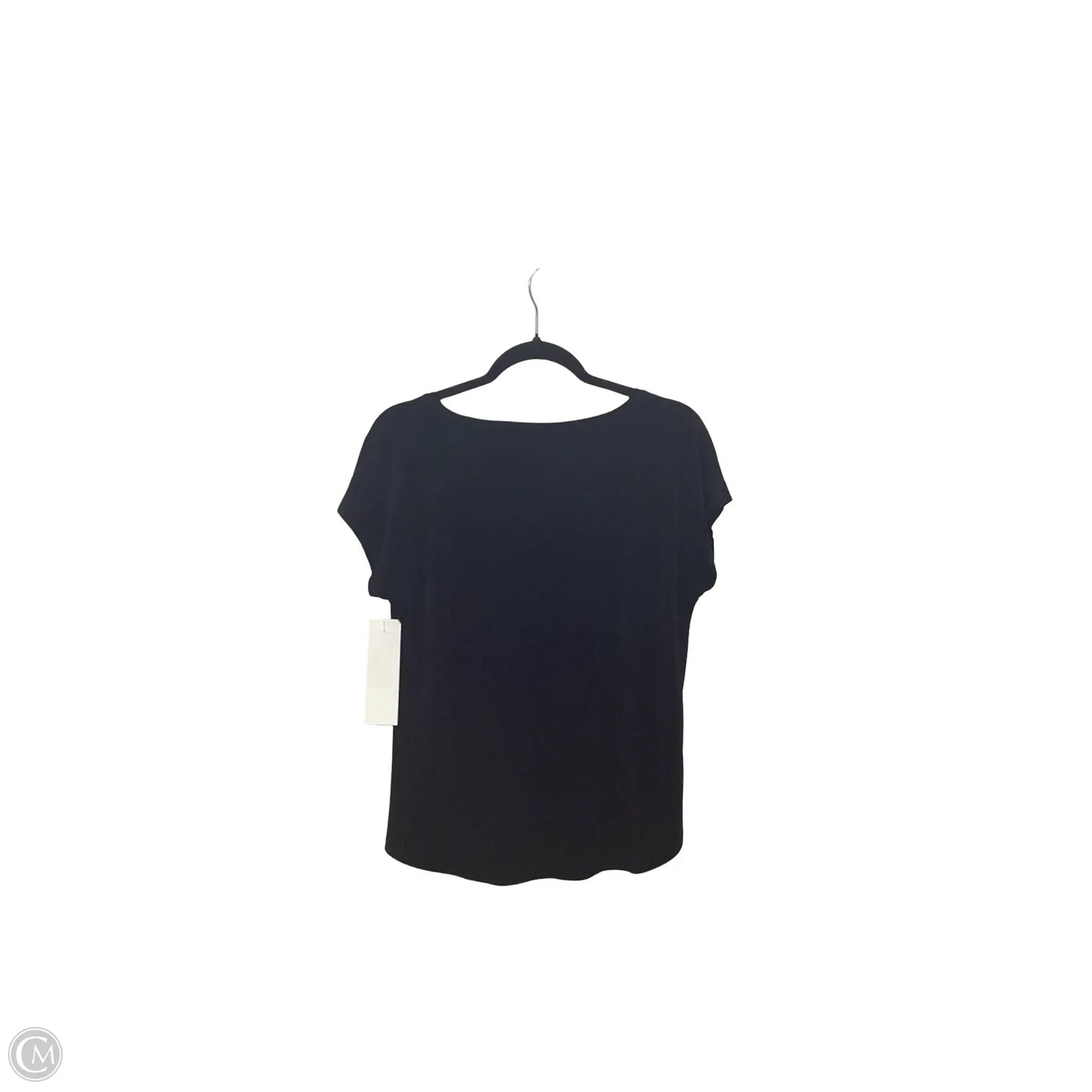 Top Short Sleeve By Chicos In Black, Size: M