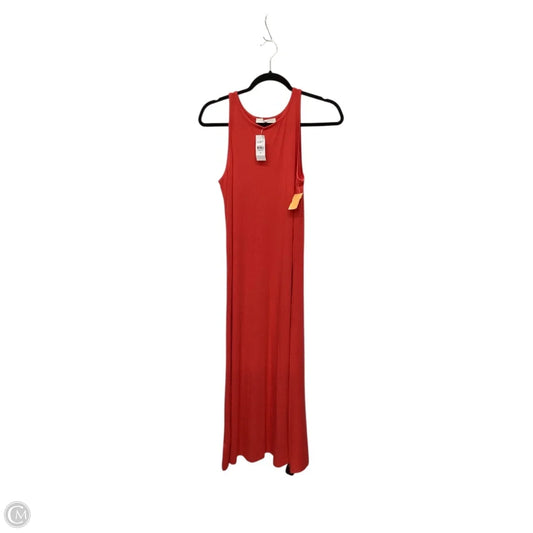 Dress Casual Maxi By Loft In Red, Size: M