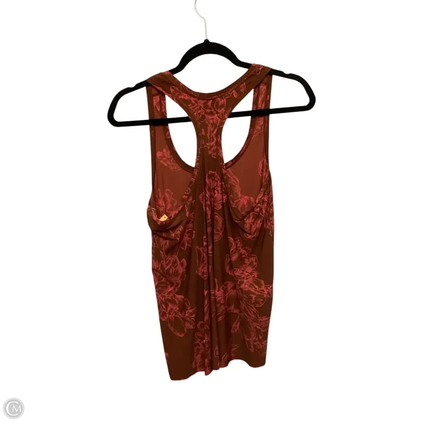 Athletic Tank Top By Athleta In Brown & Pink, Size: M