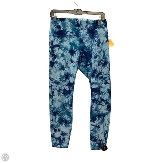 Athletic Leggings By Lululemon In Blue, Size: 10
