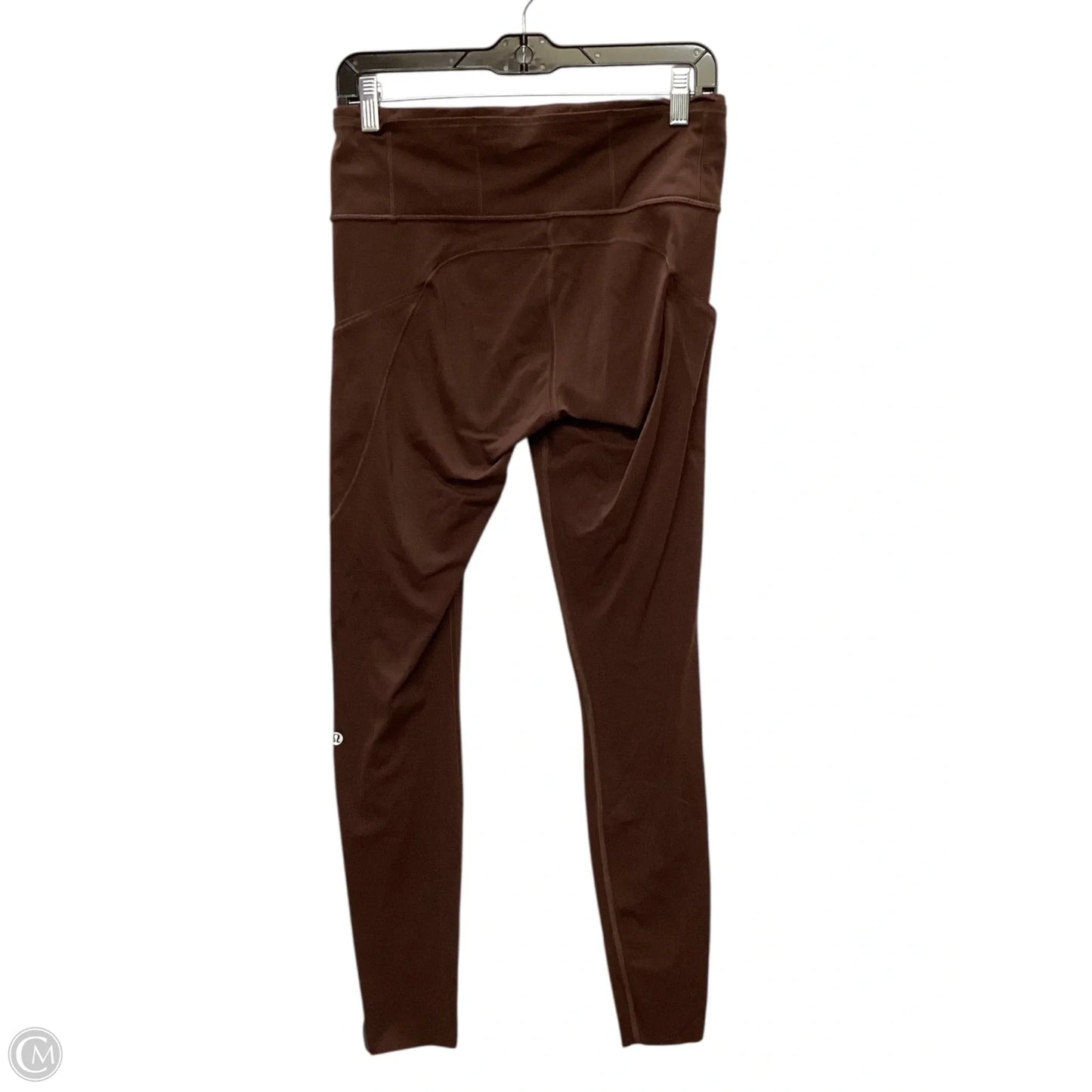 Athletic Leggings By Lululemon In Brown, Size: 10
