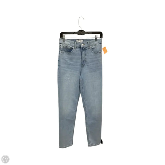 Jeans Straight By Spanx In Blue Denim, Size: 10