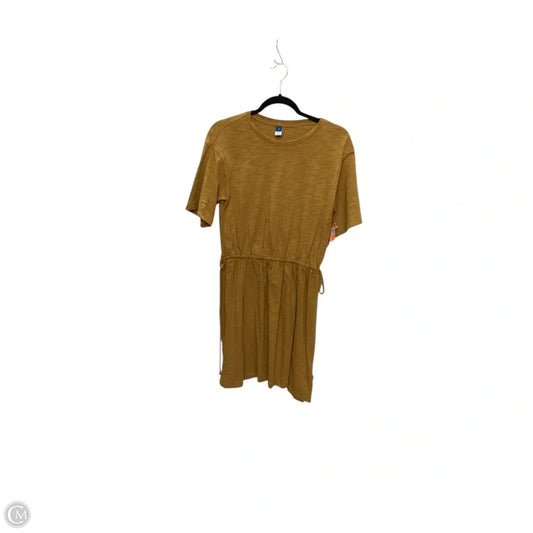 Dress Casual Short By Old Navy In Yellow, Size: S