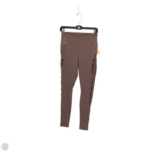 Athletic Leggings By Alo In Mauve, Size: M