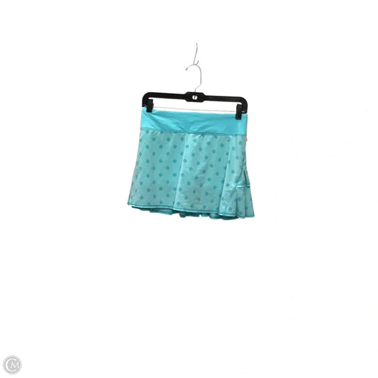 Athletic Skort By Lululemon In Blue, Size: 4