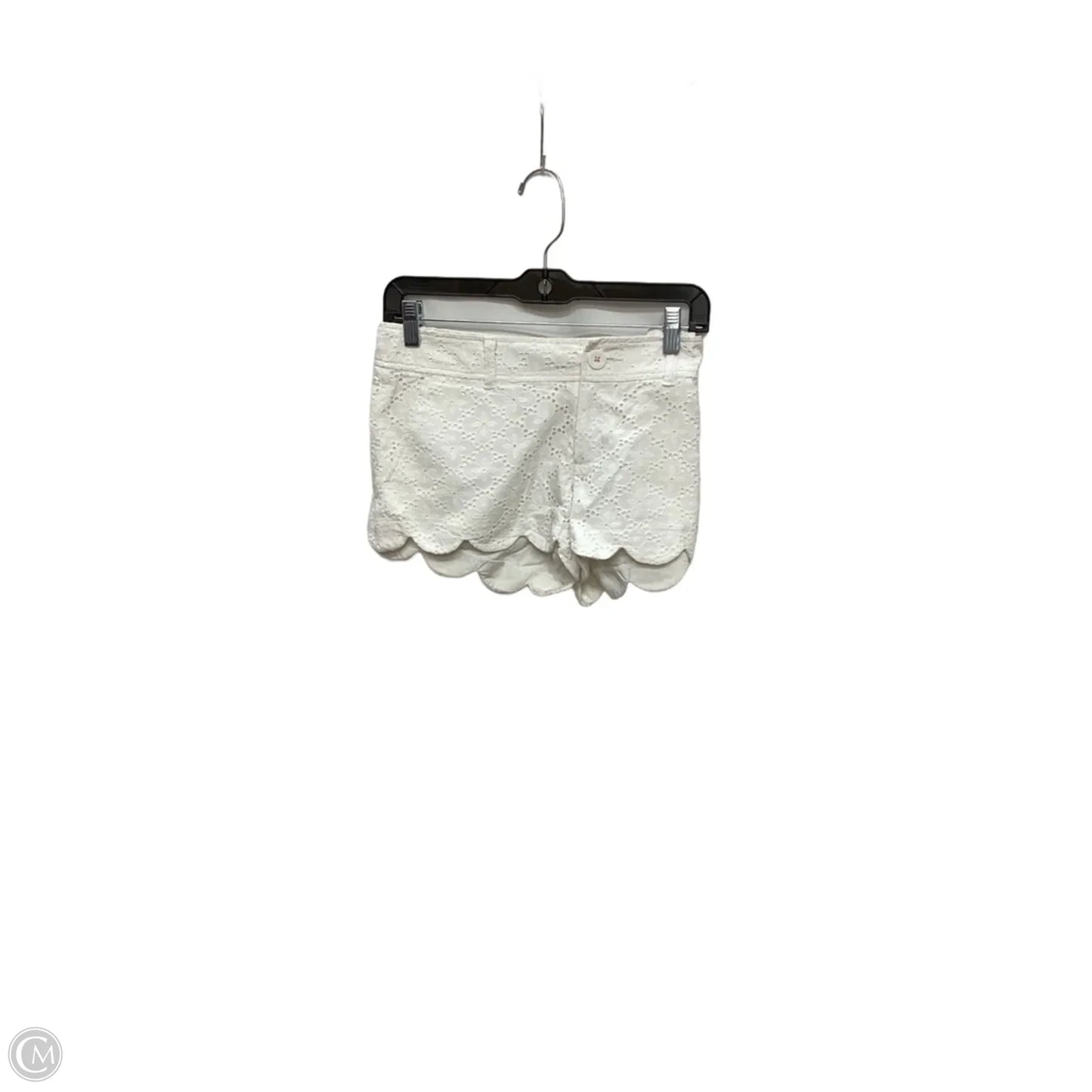 Shorts Designer By Lilly Pulitzer In White, Size: 4