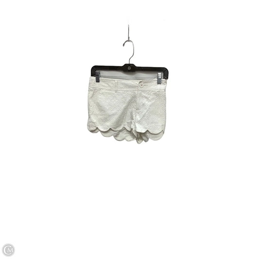 Shorts Designer By Lilly Pulitzer In White, Size: 4