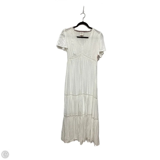 Dress Casual Maxi By Knox Rose In White, Size: S