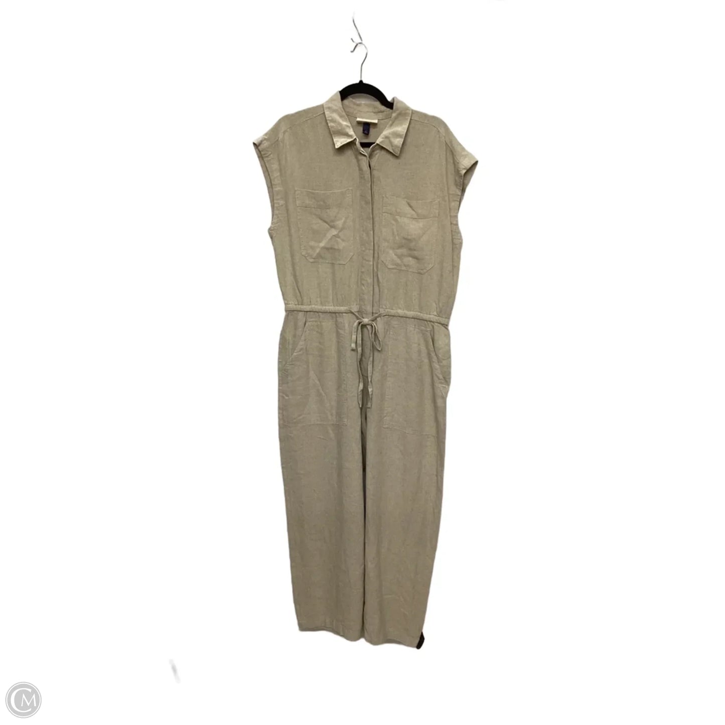 Jumpsuit By Universal Thread In Beige, Size: 12
