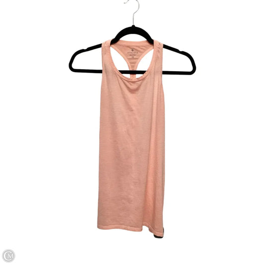 Athletic Tank Top By Athleta In Peach, Size: Xs