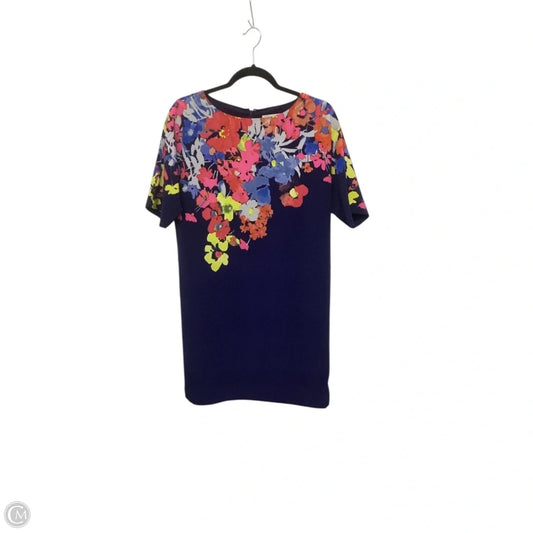 Dress Casual Midi By Loft In Navy, Size: S