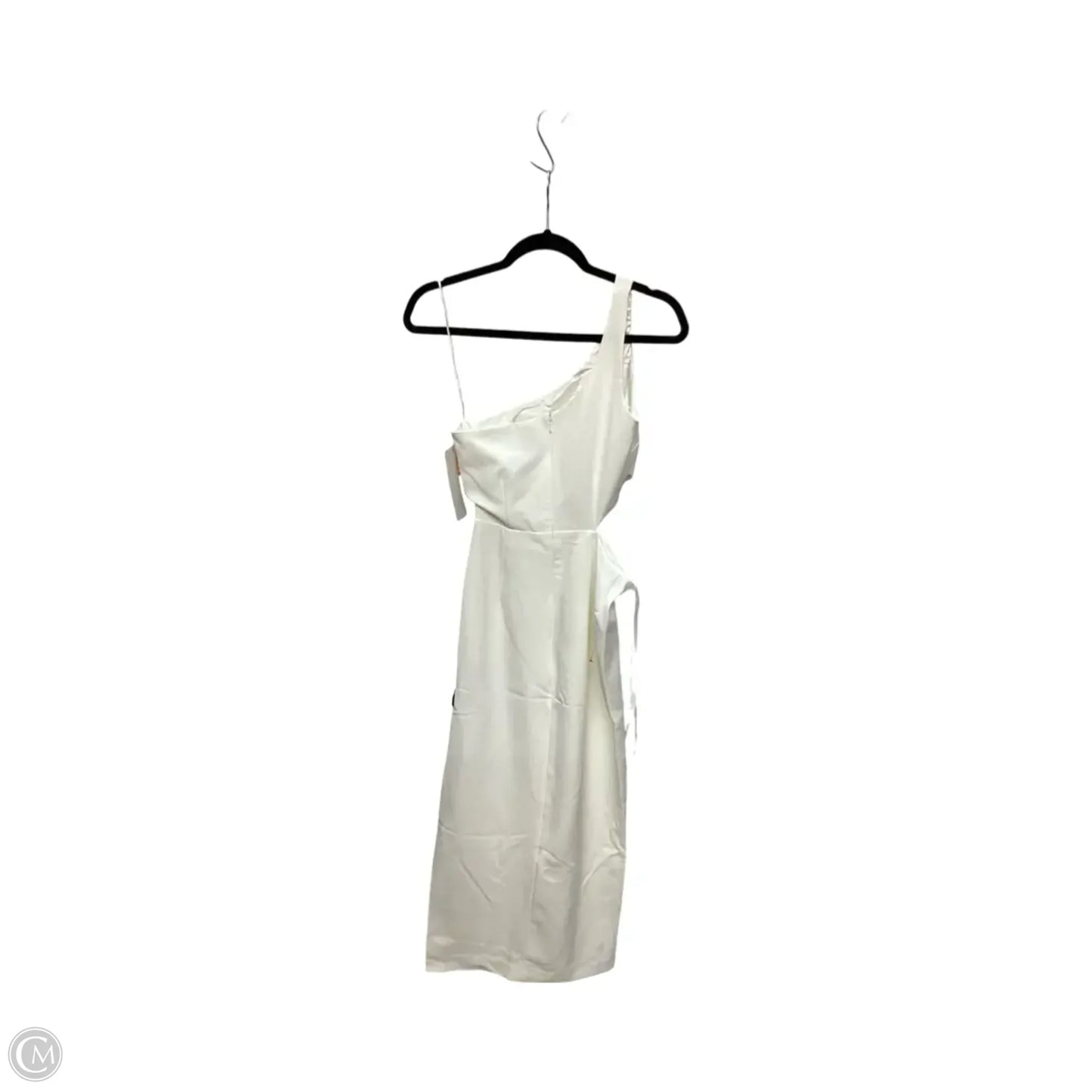 Designer Dress Party Midi By Bardot In White, Size: Xs
