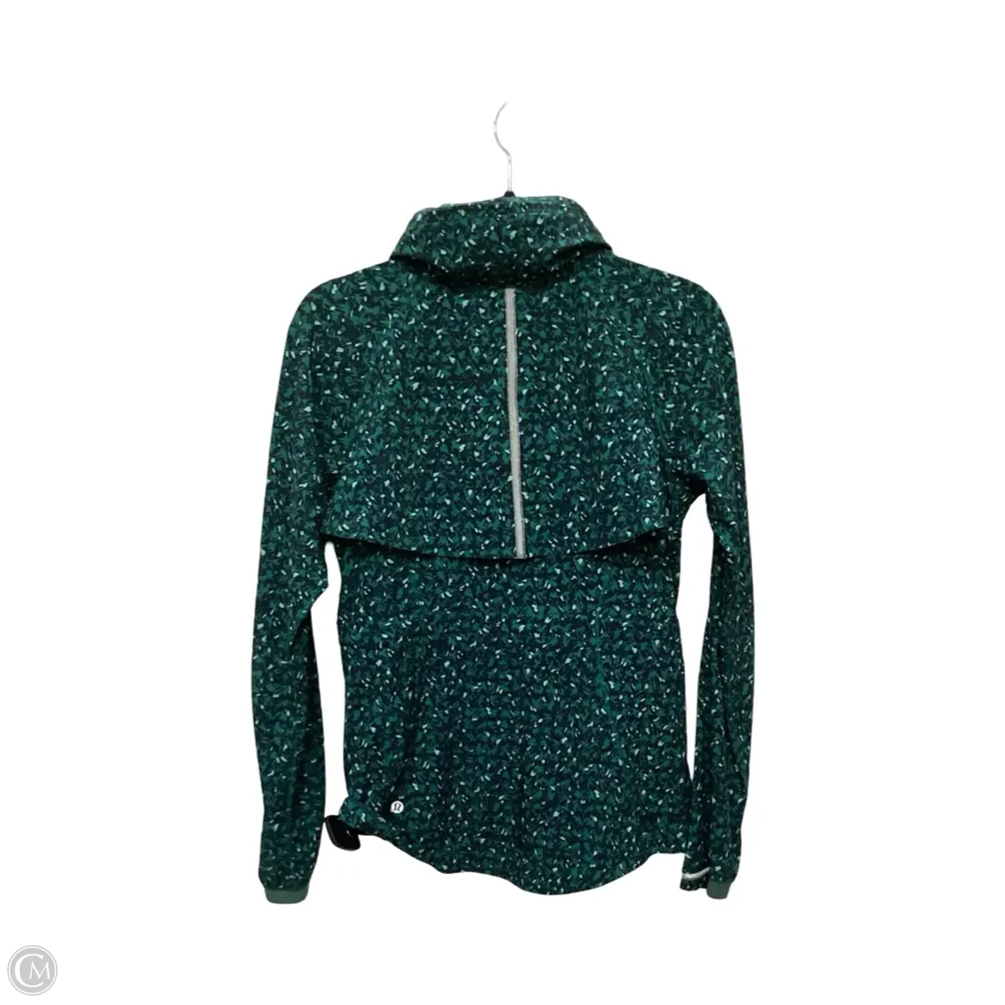 Athletic Jacket By Lululemon In Green, Size: 4
