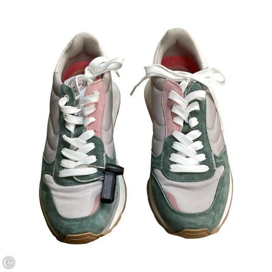 Shoes Athletic By Hoff In Grey & Pink, Size: 8