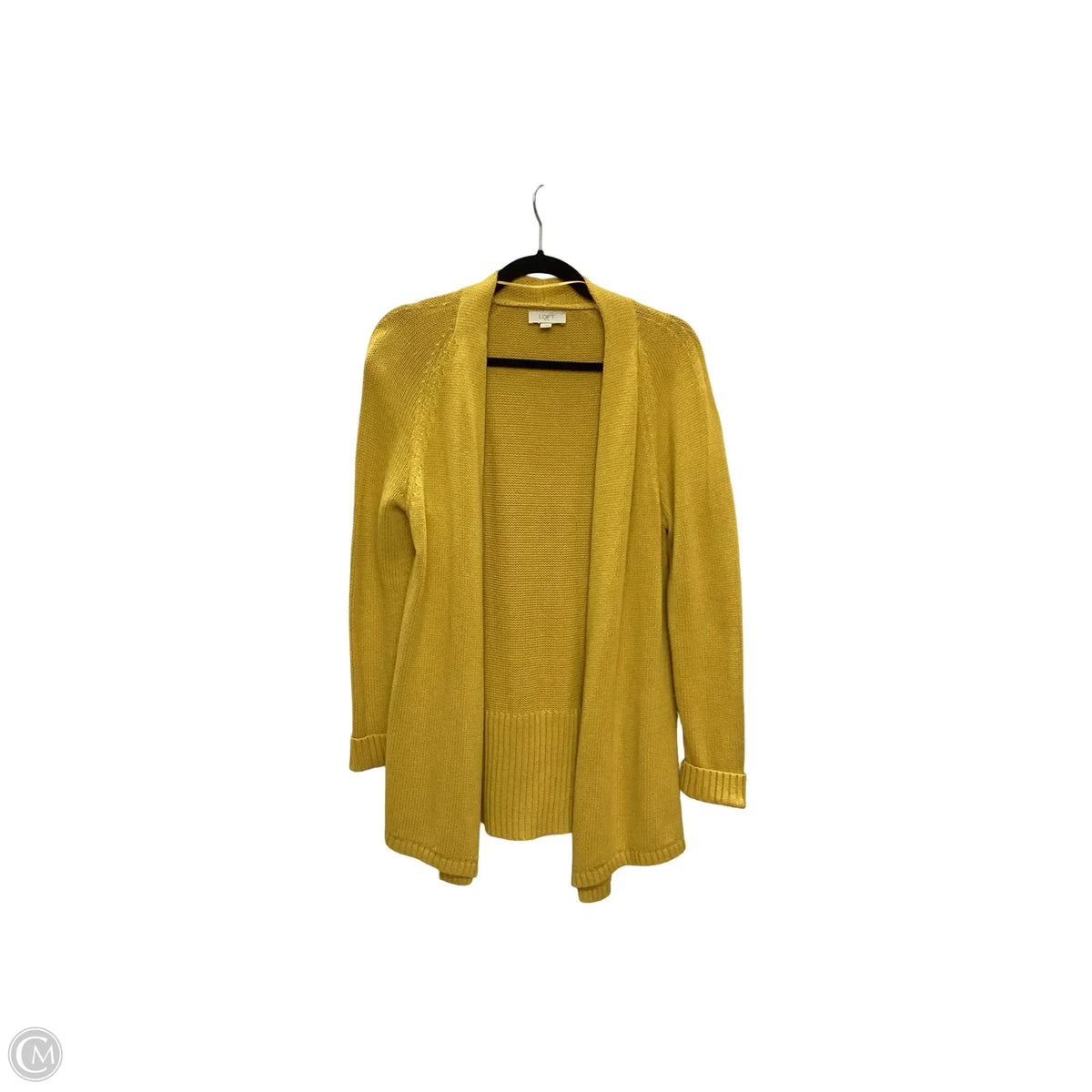 Cardigan By Loft In Yellow, Size: M