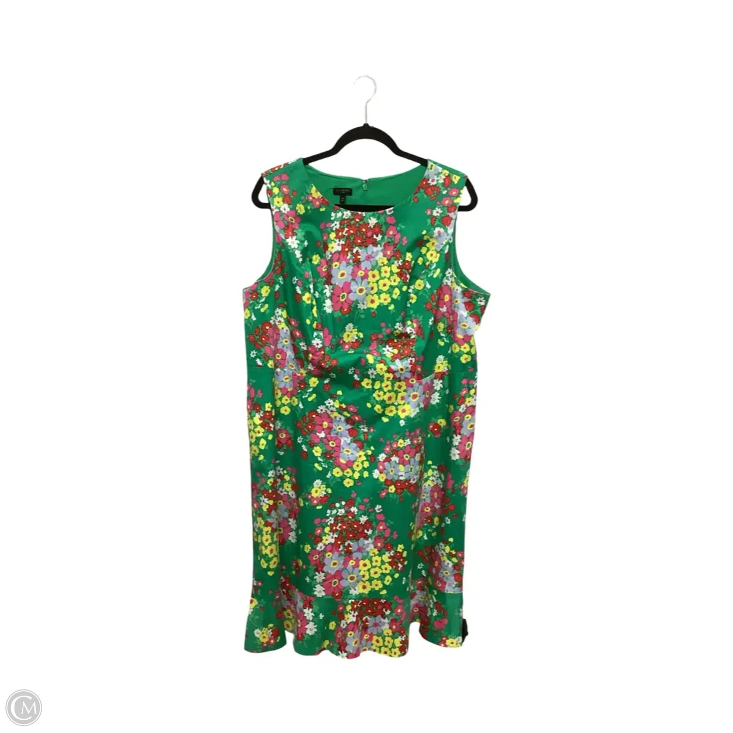 Dress Casual Short By Talbots In Green, Size: 16