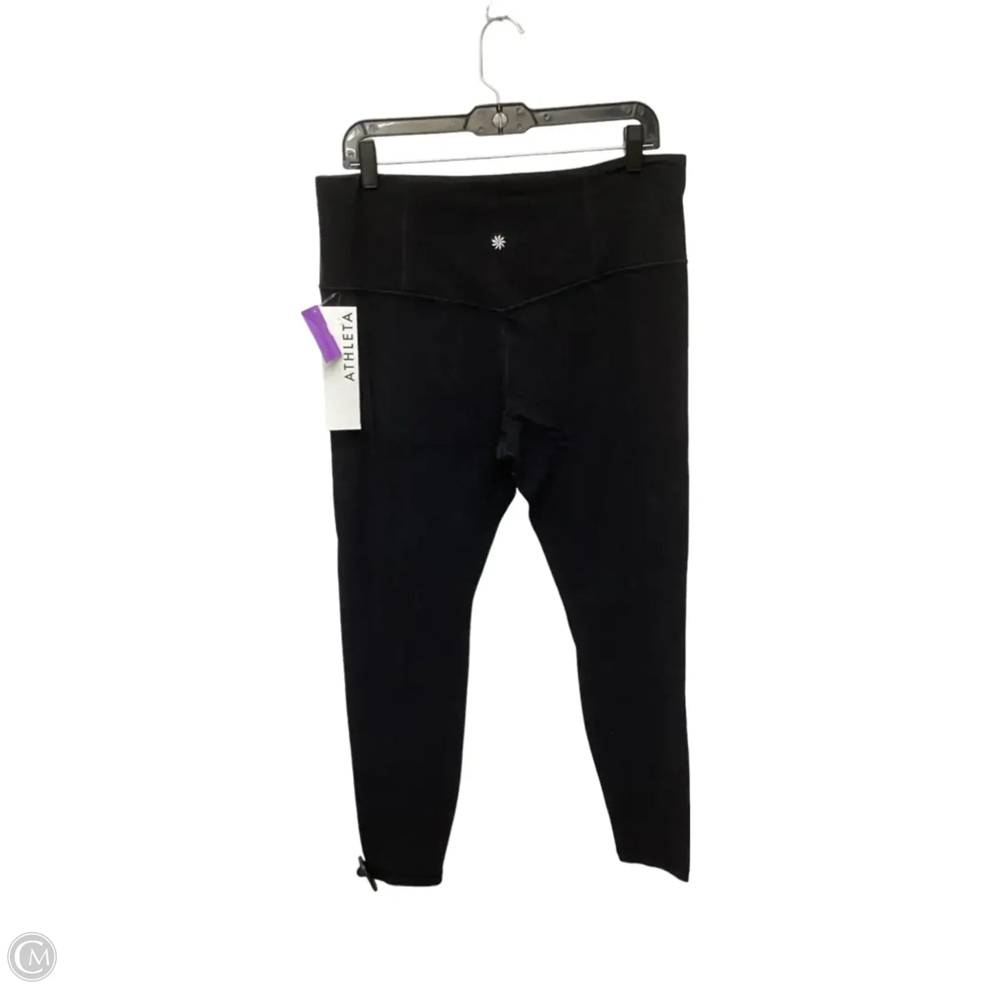 Athletic Leggings By Athleta In Black, Size: Xl