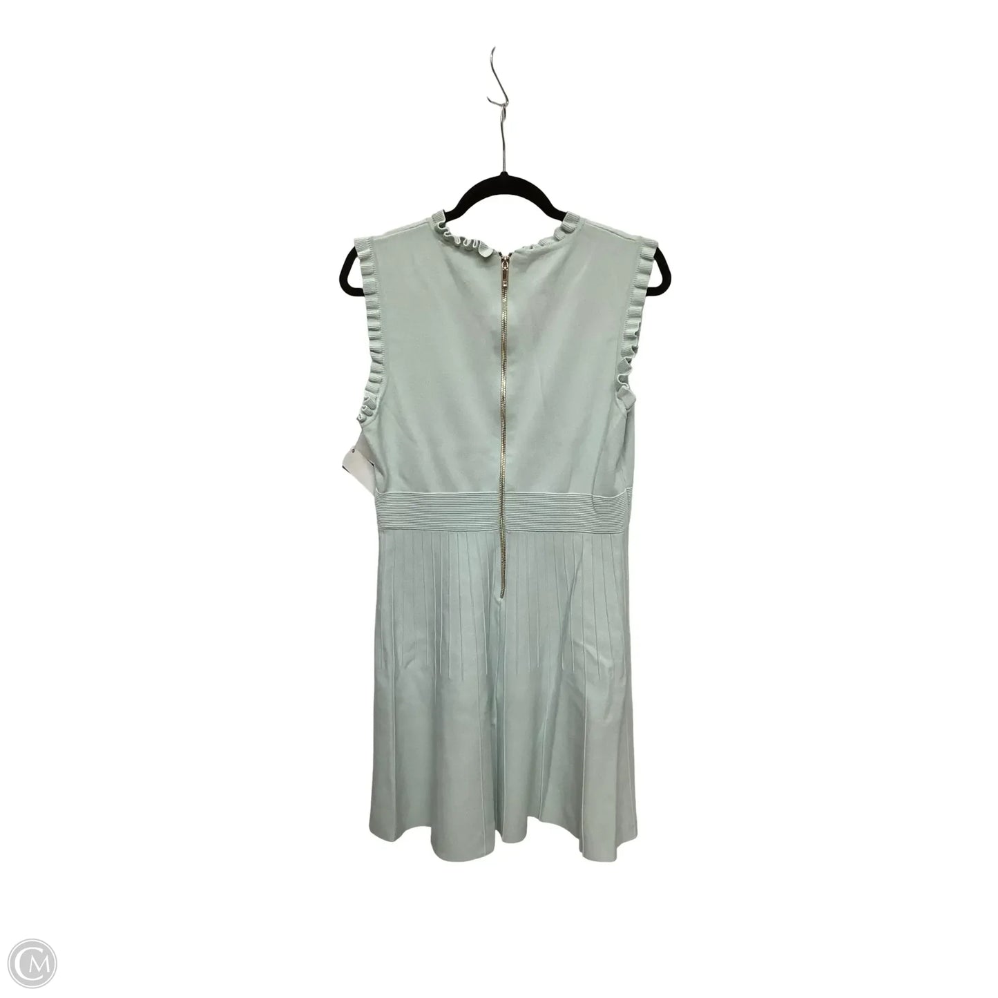 Designer Dress Casual Short By Ted Baker In Blue, Size: 6