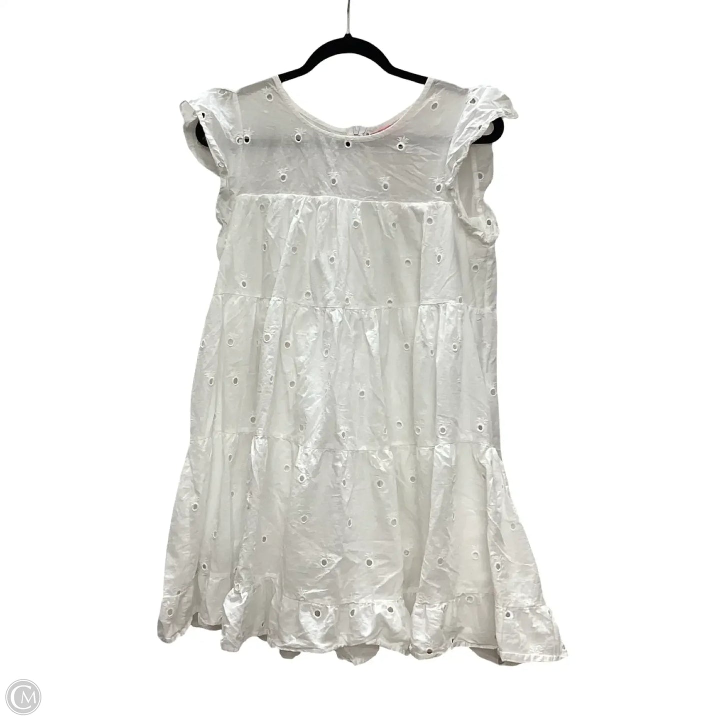 Dress Casual Short By Simply Southern In White, Size: Xxl