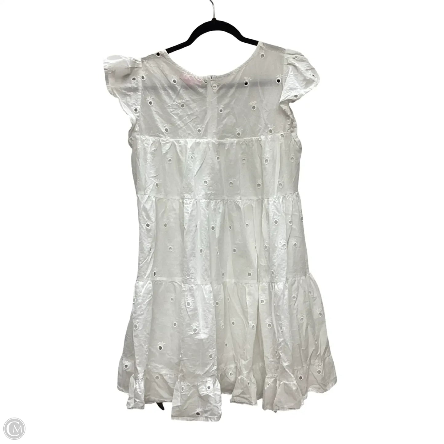 Dress Casual Short By Simply Southern In White, Size: Xxl