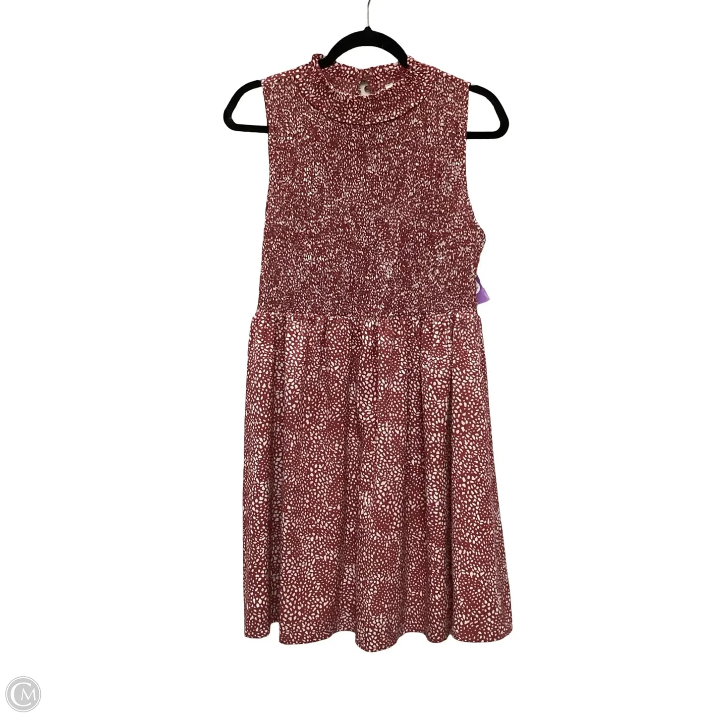 Dress Casual Short By Glam In Red, Size: L