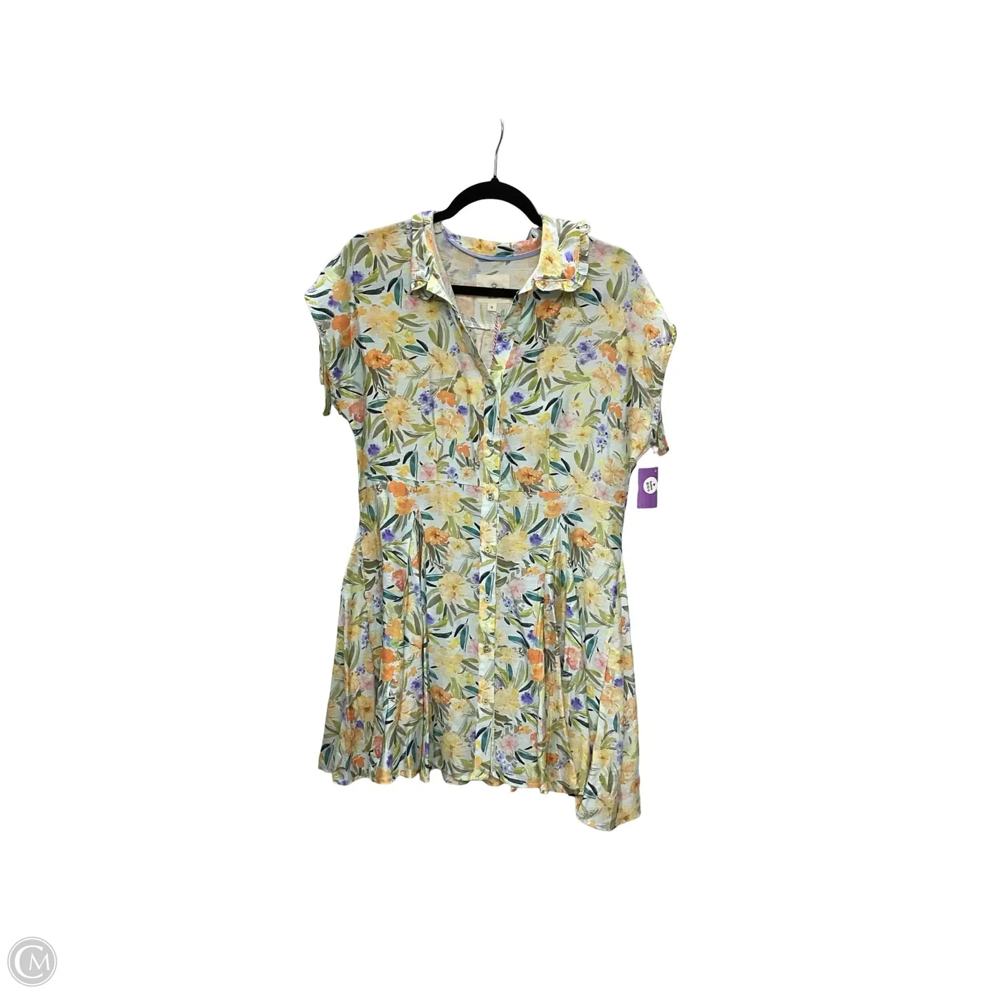 Dress Casual Short By Umgee In Floral Print, Size: S