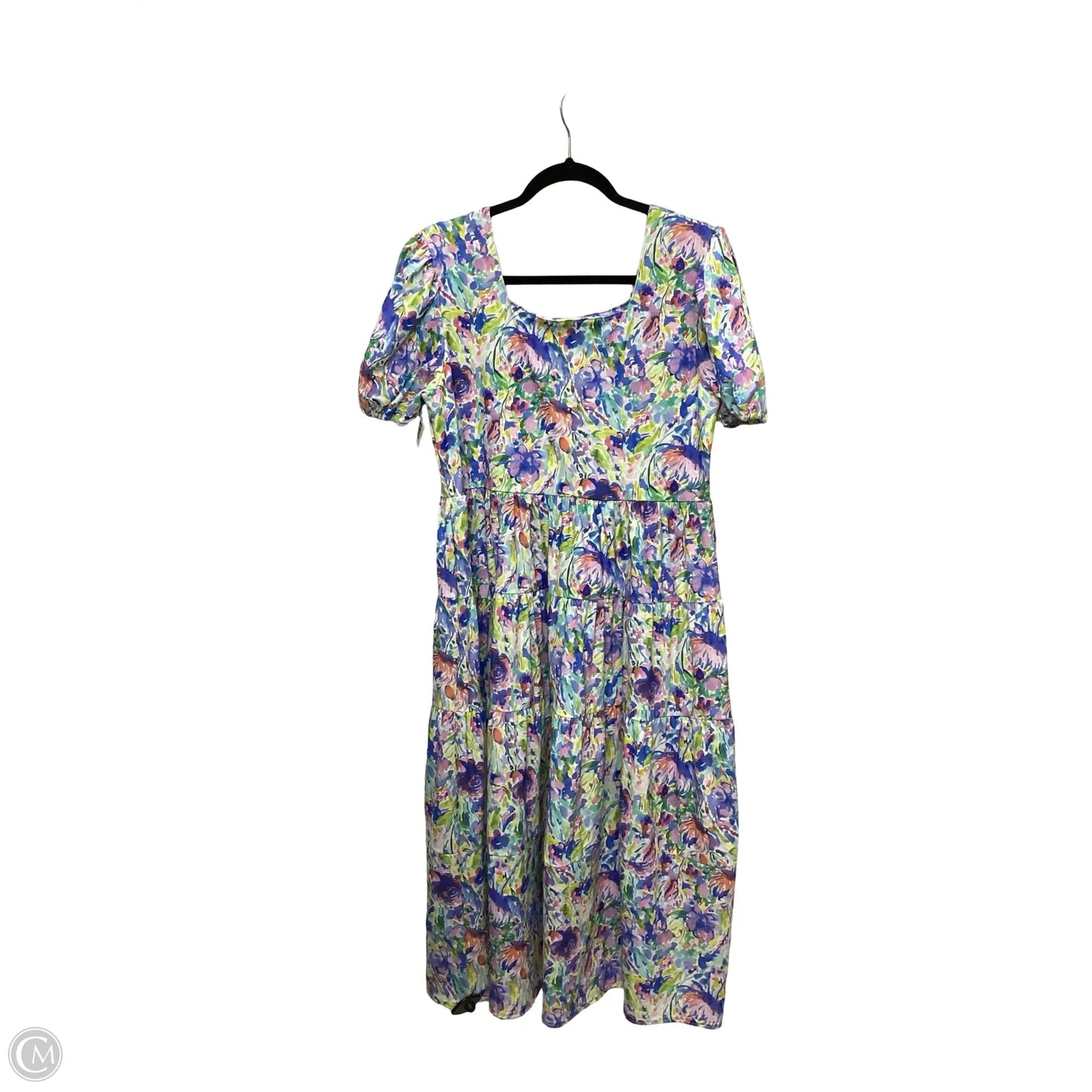 Dress Casual Maxi By Abby & Evie In Floral Print, Size: M