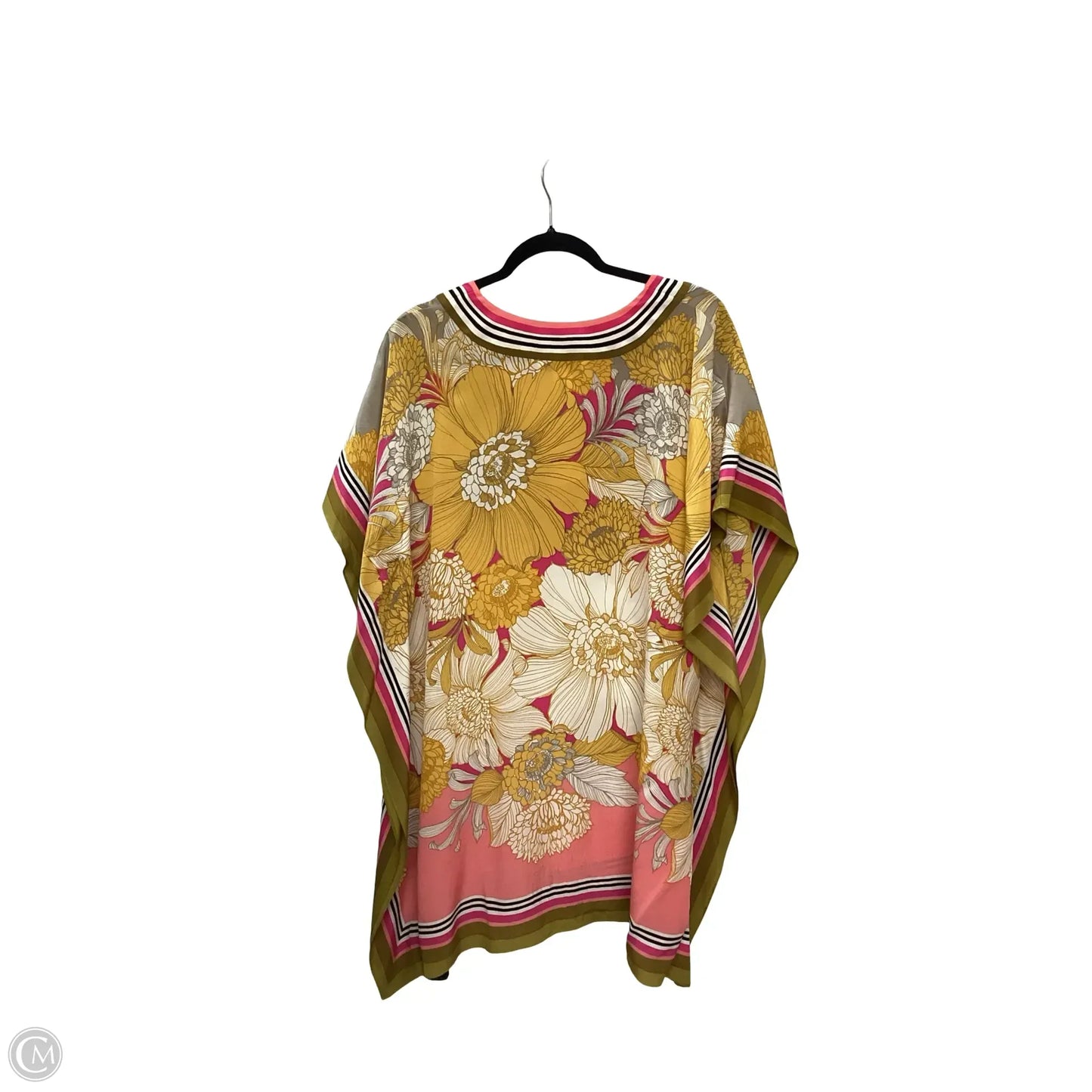 Tunic Short Sleeve By Trina Turk In Floral Print, Size: M