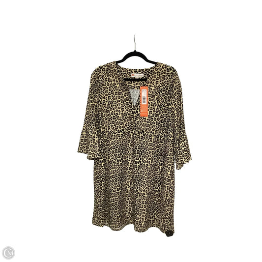 Dress Casual Short By Jude Connally In Animal Print, Size: L