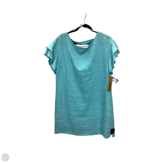 Designer Dress Casual Short By Finley In Blue, Size: M