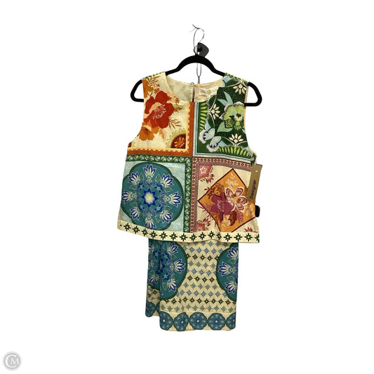 Skirt Set 2pc By Anna Cate In Multi-colored, Size: L