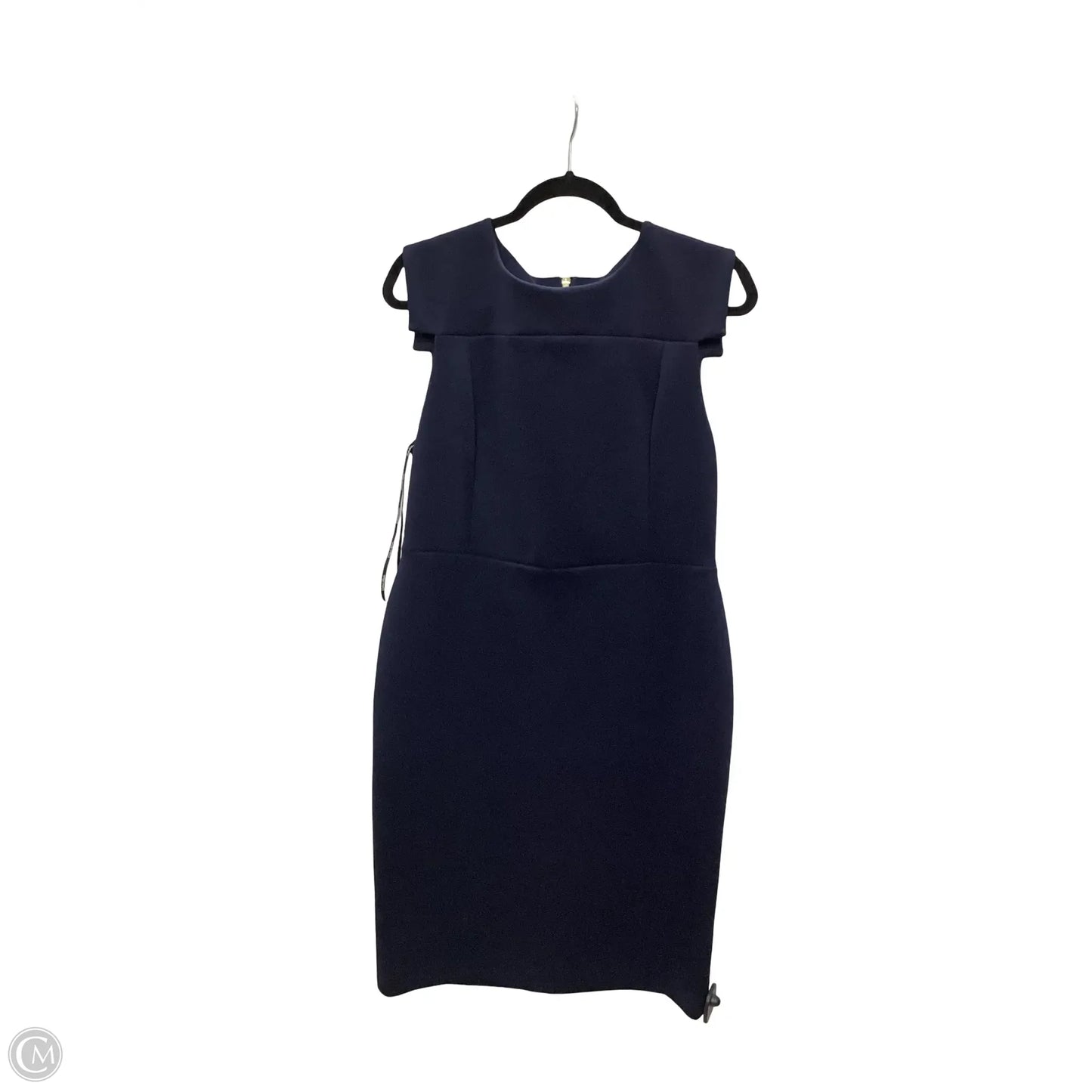 Dress Work By Calvin Klein In Navy, Size: L
