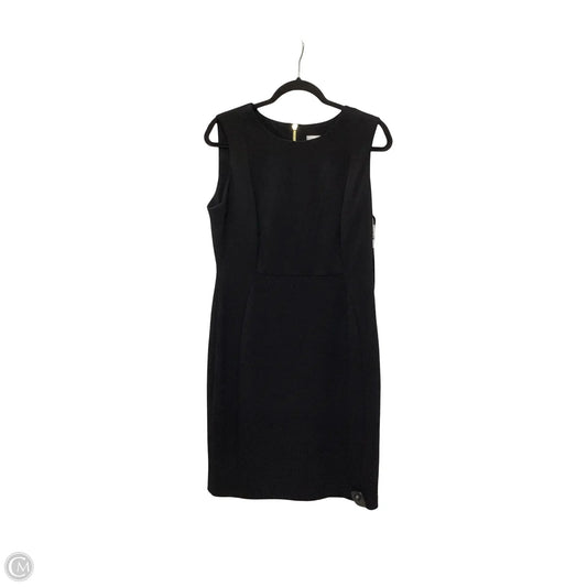 Dress Work By Calvin Klein In Black, Size: L