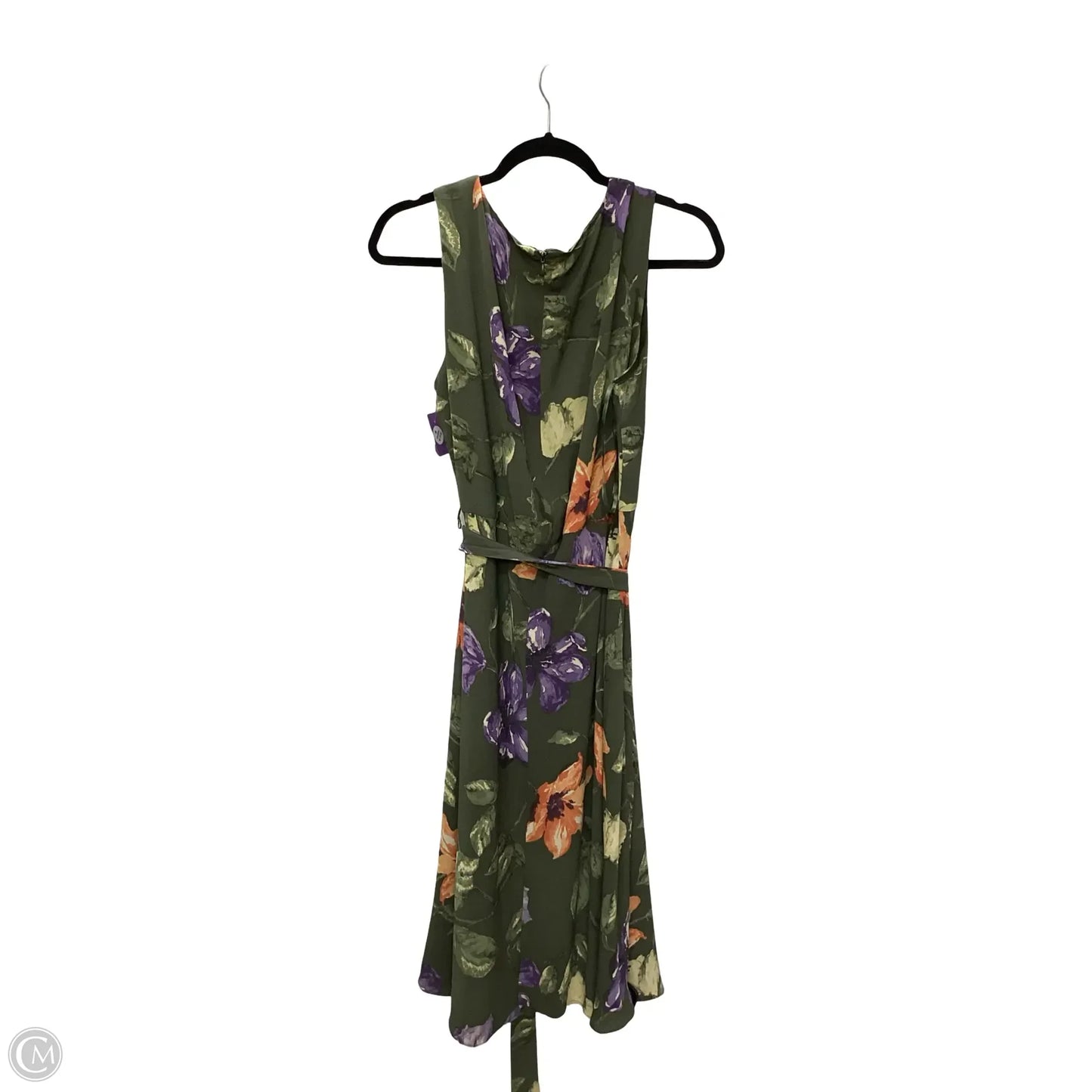 Dress Casual Midi By Lauren By Ralph Lauren In Green, Size: Xl