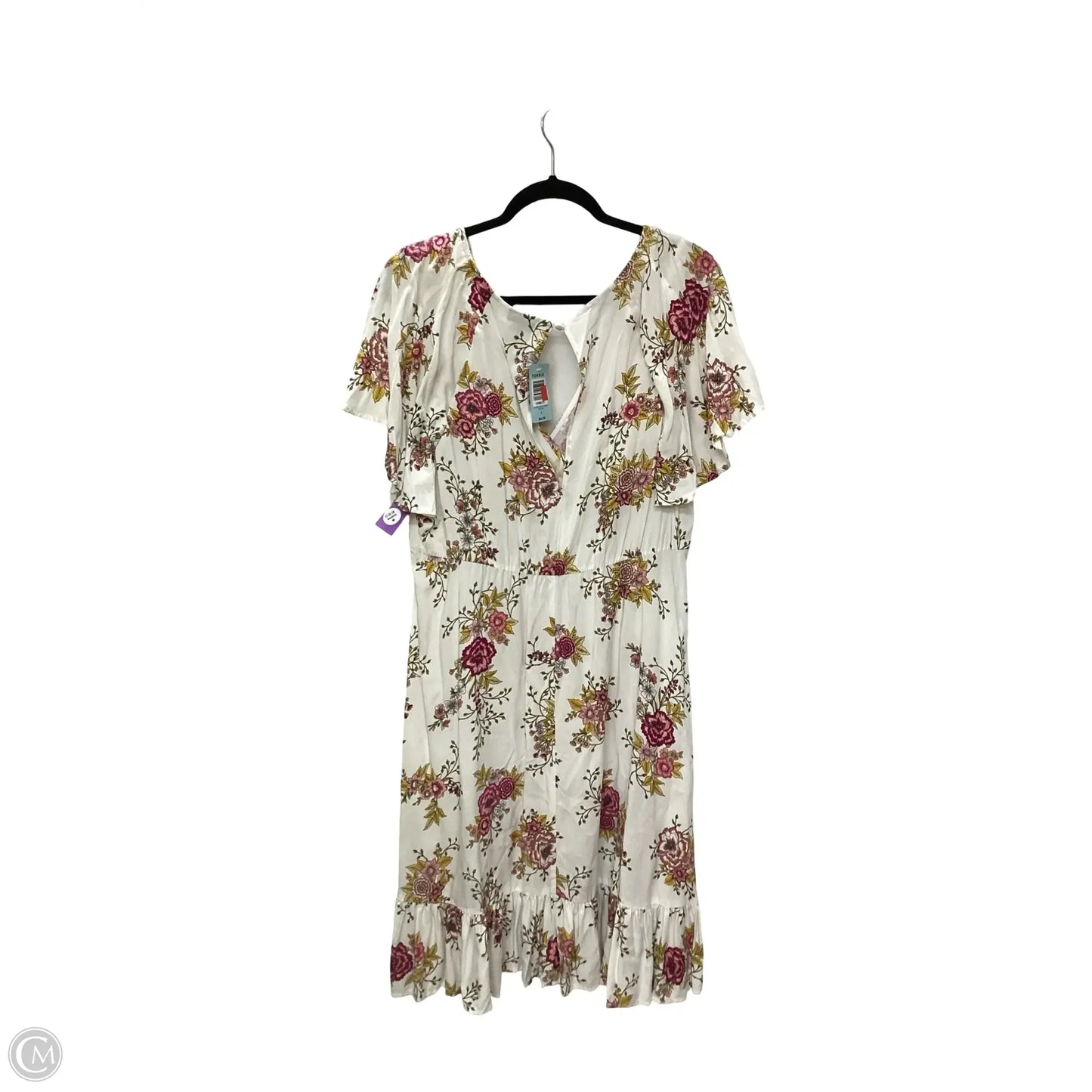 Dress Casual Short By Torrid In Floral Print, Size: 2x