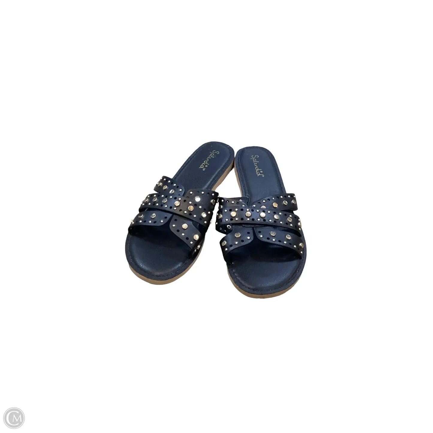 Sandals Flats By Splendid In Black, Size: 8