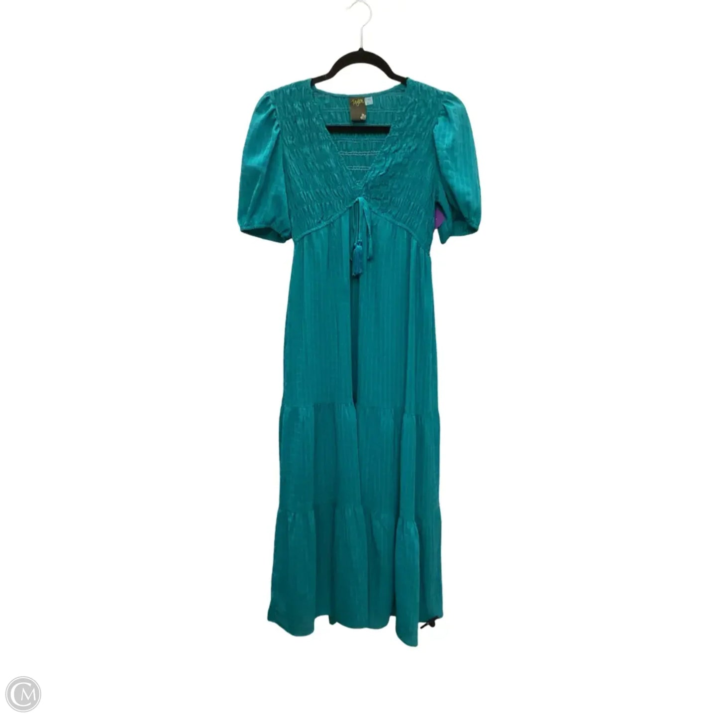 Dress Casual Maxi By Taylor In Teal, Size: Xs
