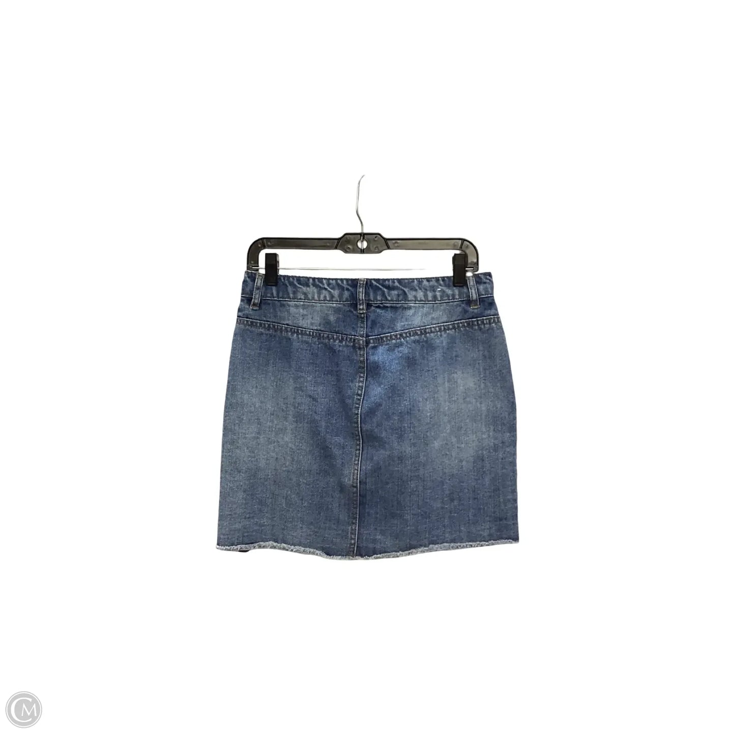 Skirt Mini & Short By Highway In Blue Denim, Size: 6