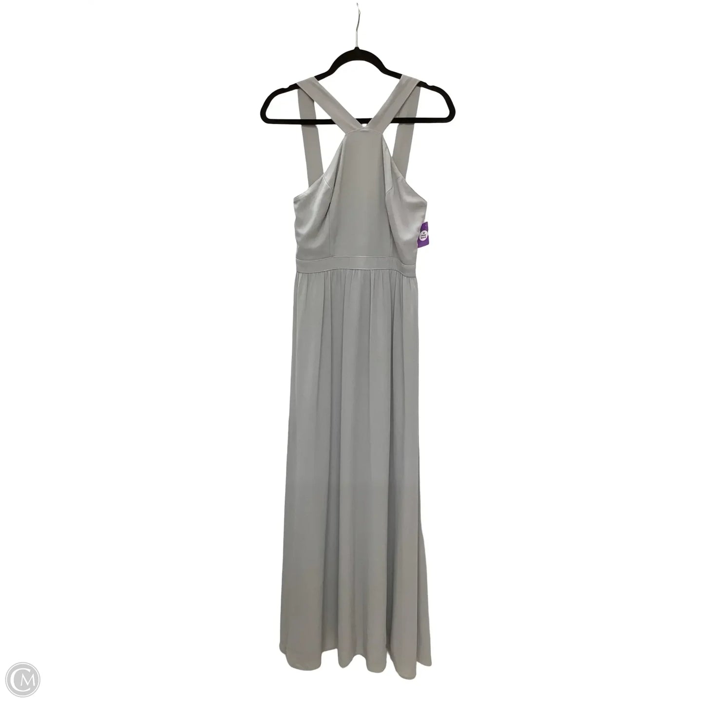 Dress Party Long By Lulus In Grey, Size: M